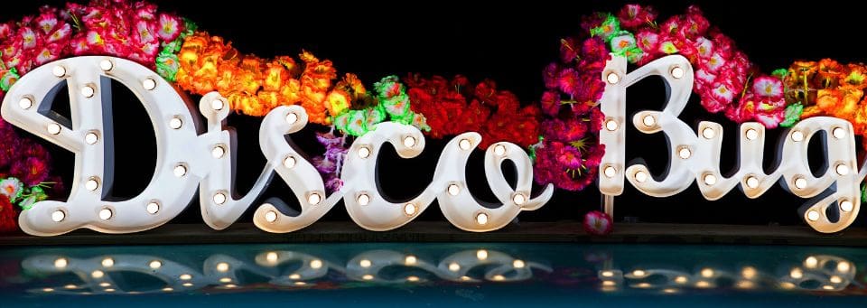 Disco Bug sign
