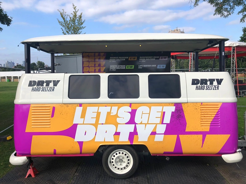 brand activation mobile bar